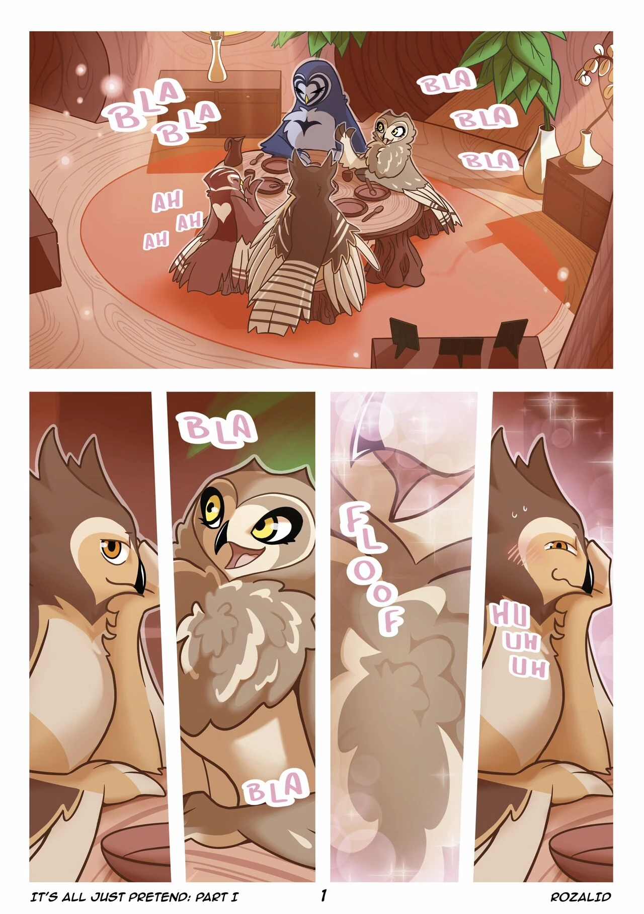 It's All Just Pretend porn comic picture 4