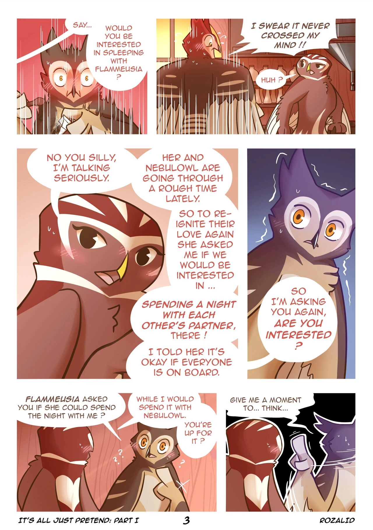 It's All Just Pretend porn comic picture 6