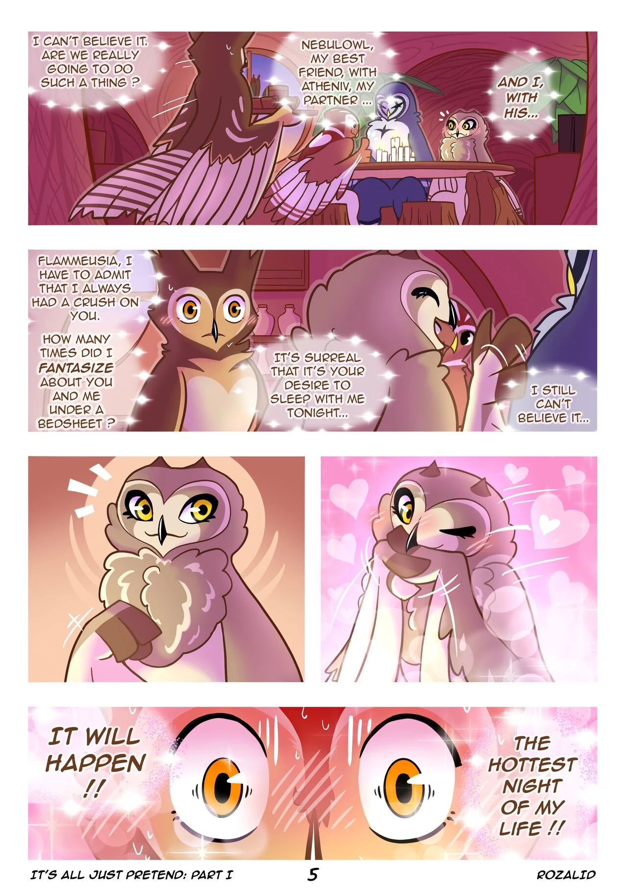 It's All Just Pretend porn comic picture 8