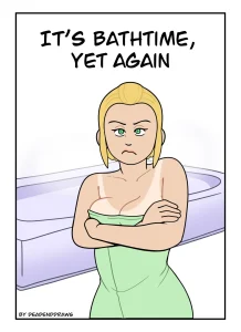 It's Bathtime Yet Again! porn comic picture 1