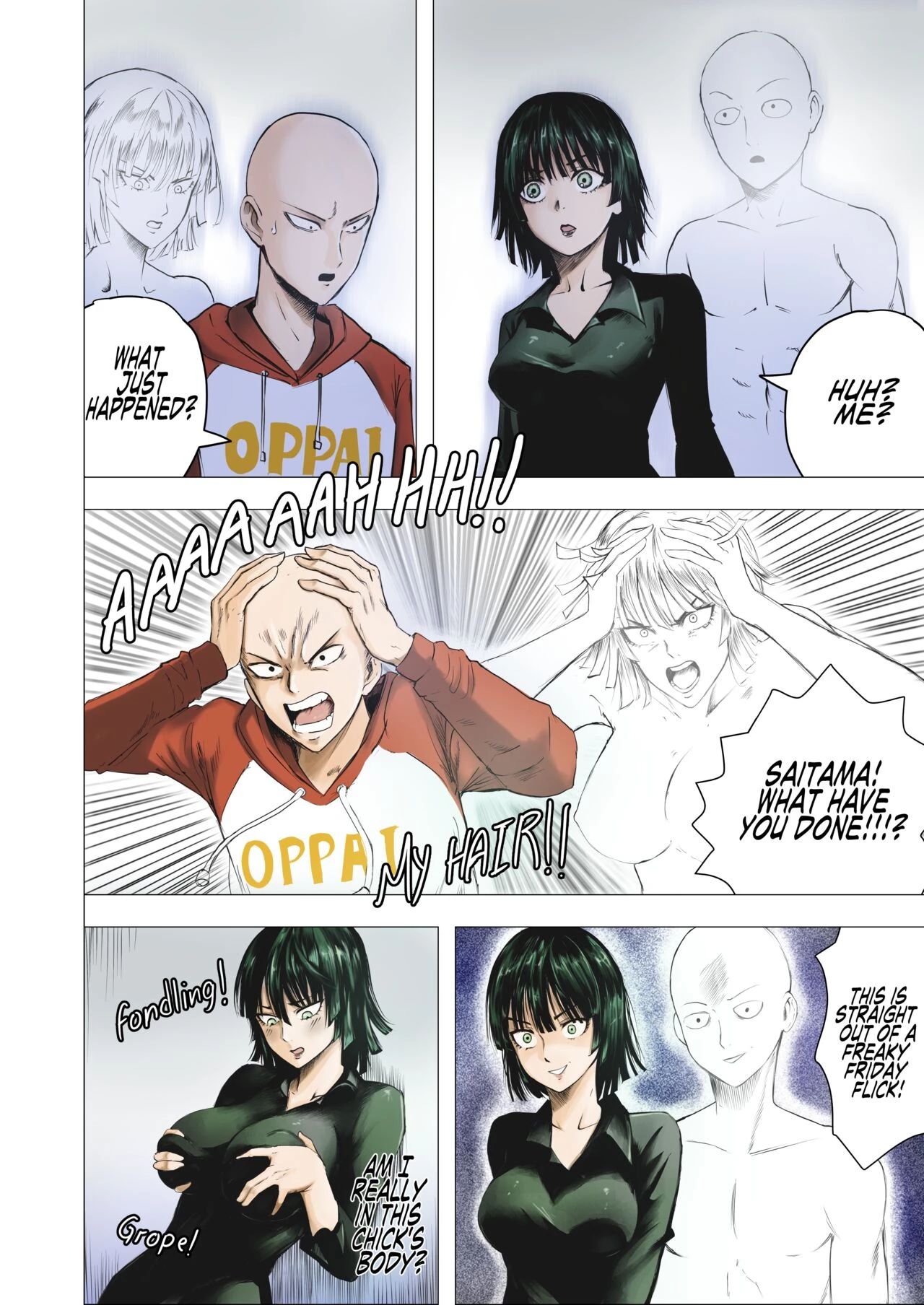 It's Fubuki Tai-me! porn comic picture 4