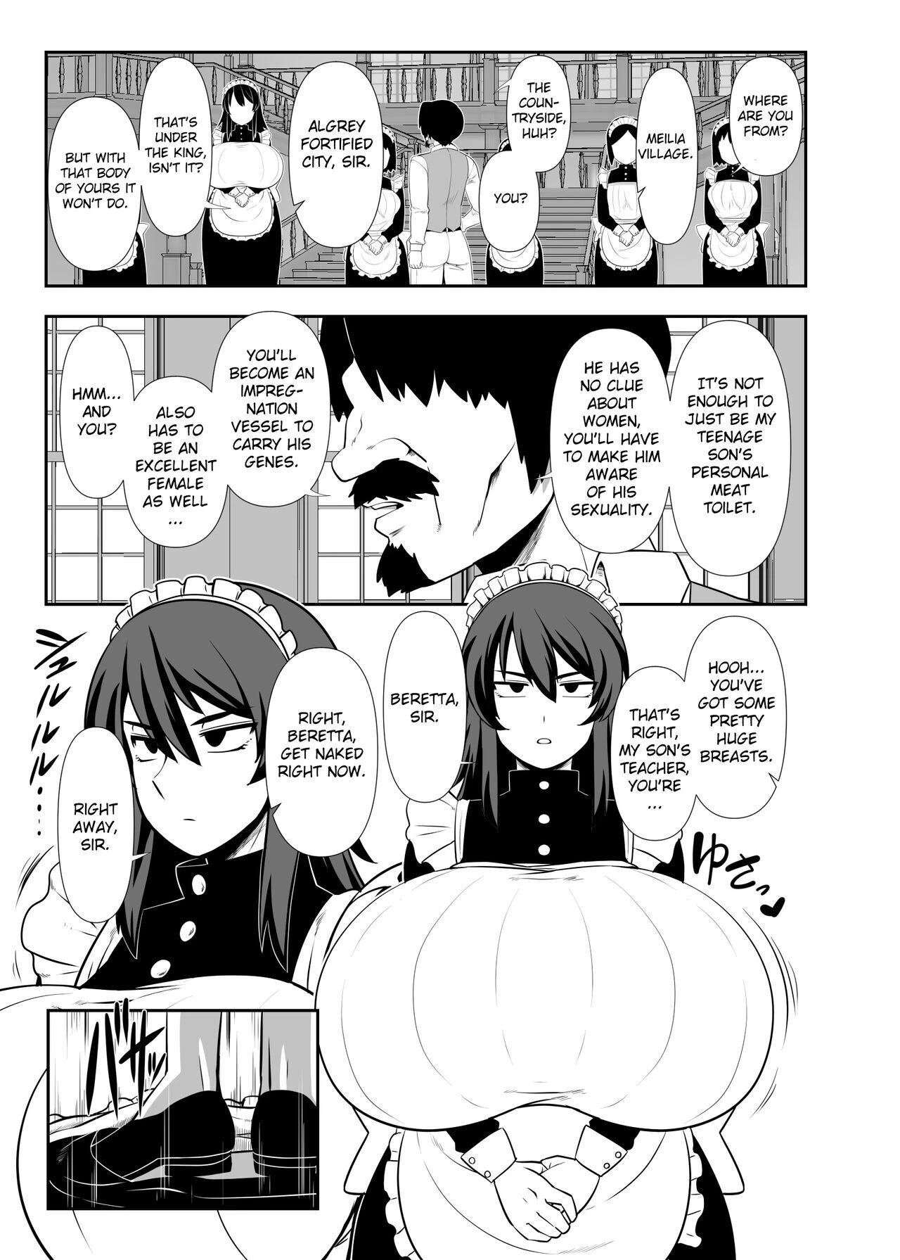 It's Milking Time, Young Master | Bou-chama Sakusei no Jikan desu porn comic picture 2