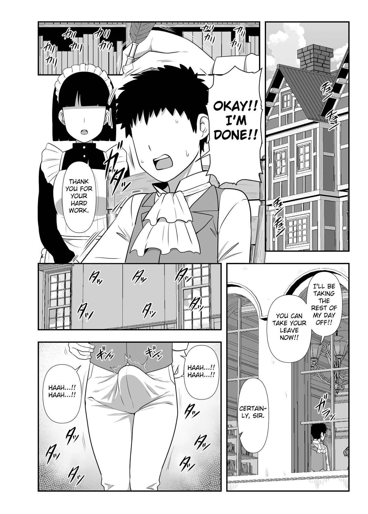 It's Milking Time, Young Master | Bou-chama Sakusei no Jikan desu porn comic picture 27