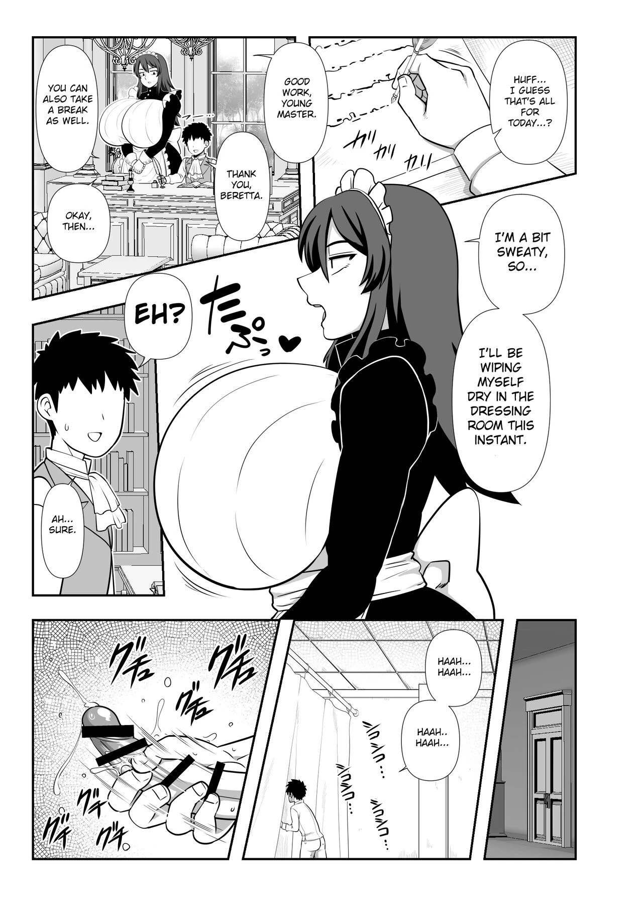 It's Milking Time, Young Master | Bou-chama Sakusei no Jikan desu porn comic picture 6