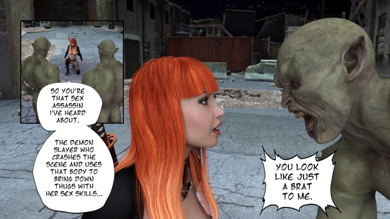 Ivy: Demon Slayer porn comic picture 11