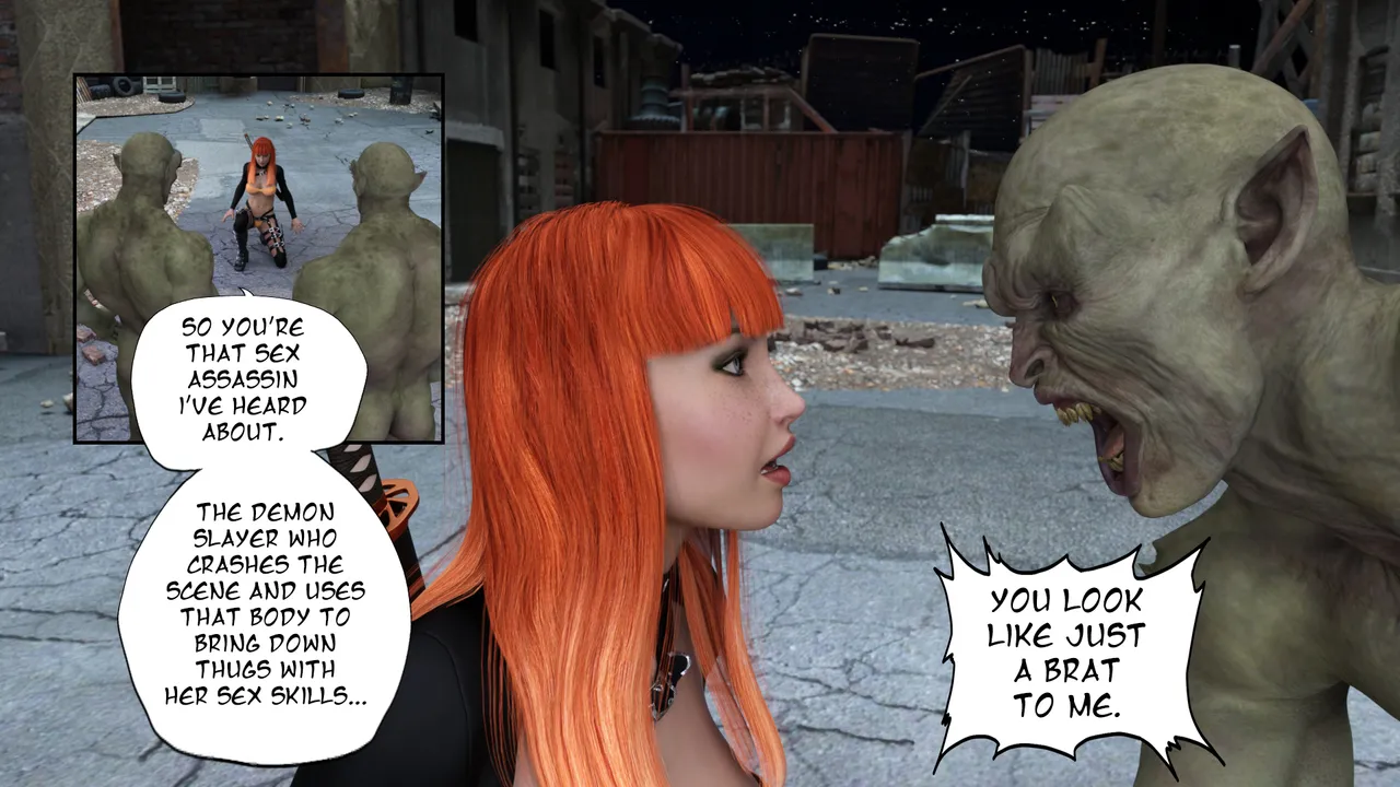 Ivy: Demon Slayer porn comic picture 11