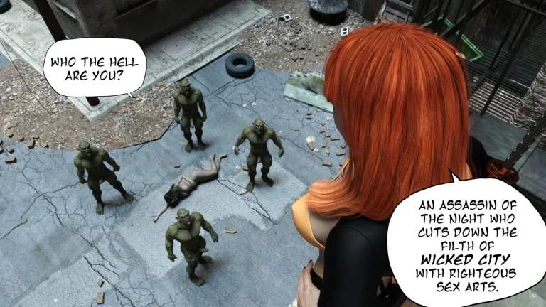 Ivy: Demon Slayer porn comic picture 6