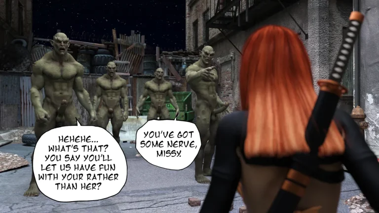 Ivy: Demon Slayer porn comic picture 9