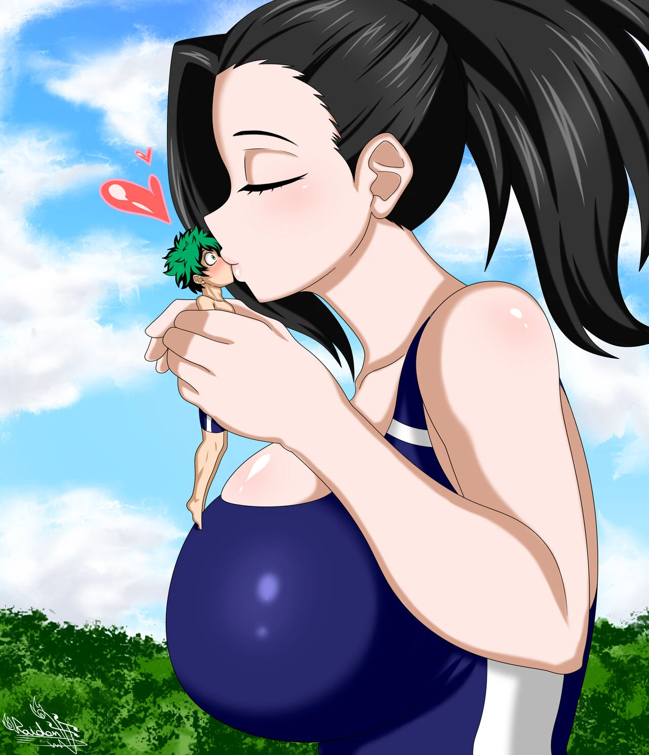 Izumomo porn comic picture 19