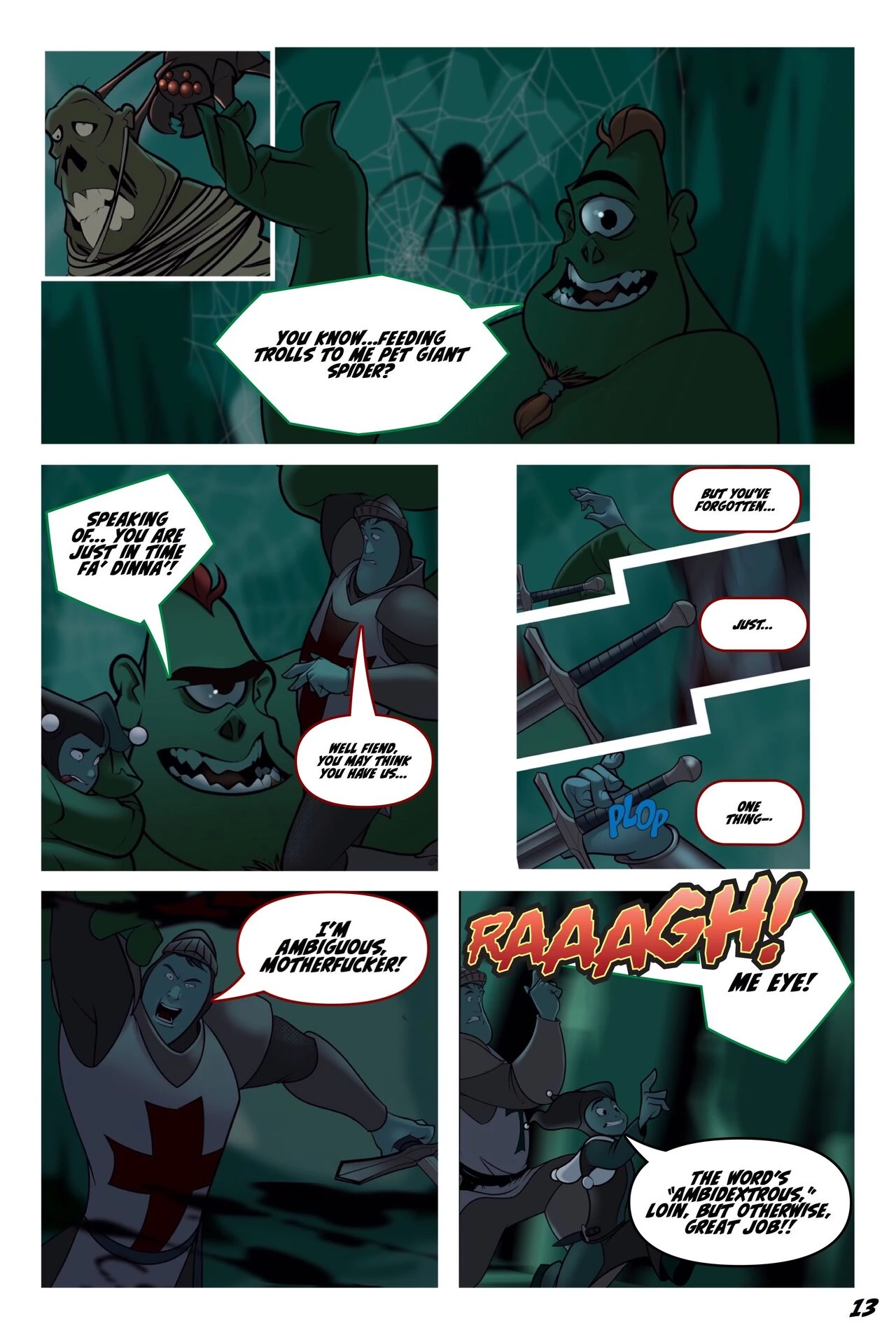 Jackanapes 6-8 porn comic picture 14