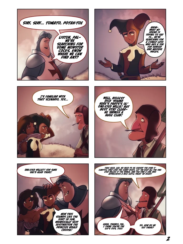 Jackanapes 6-8 porn comic picture 3