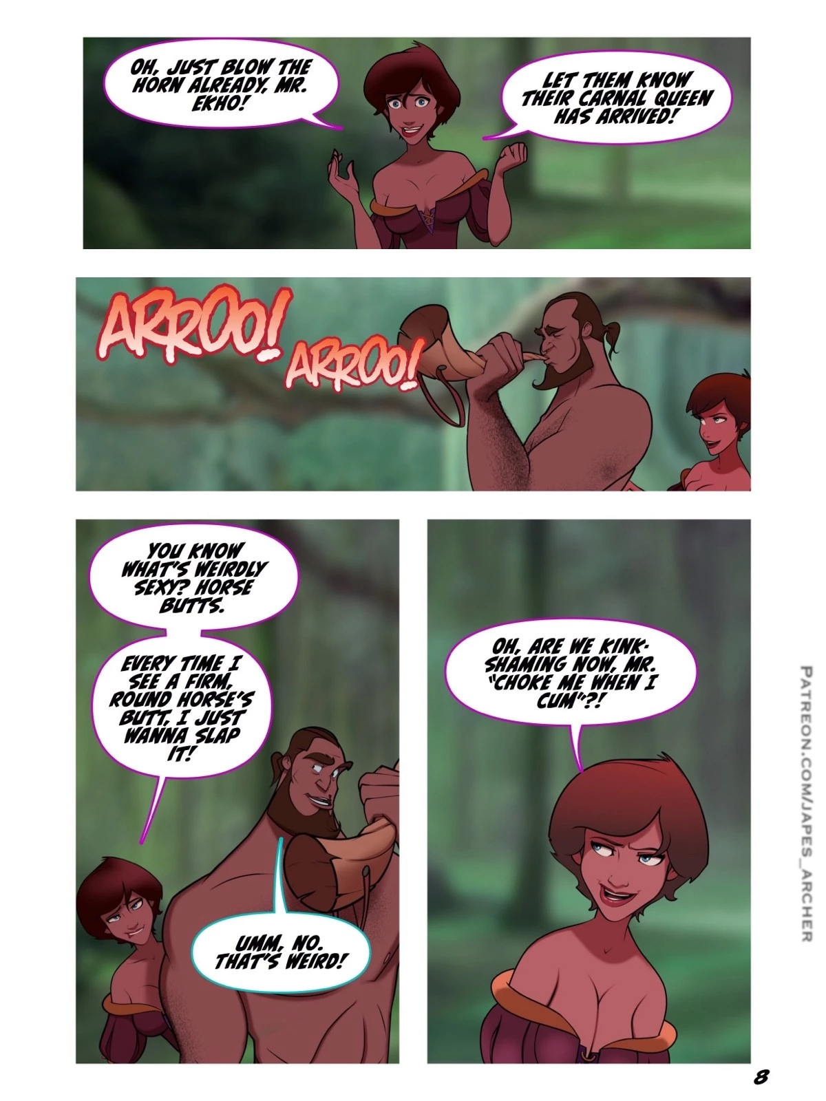 Jackanapes Ch. 9-11 porn comic picture 9