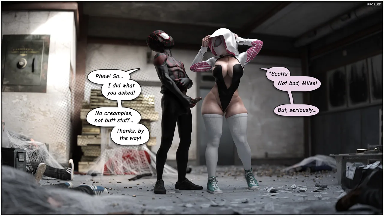 Jealous Spider porn comic picture 22