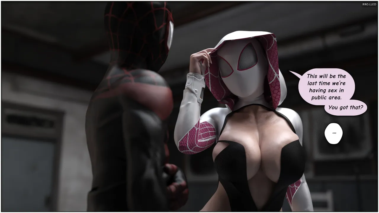 Jealous Spider porn comic picture 23