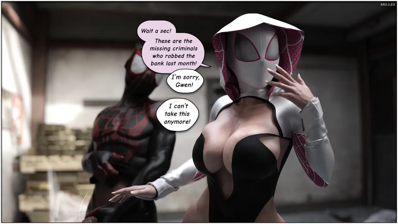 Jealous Spider porn comic picture 5