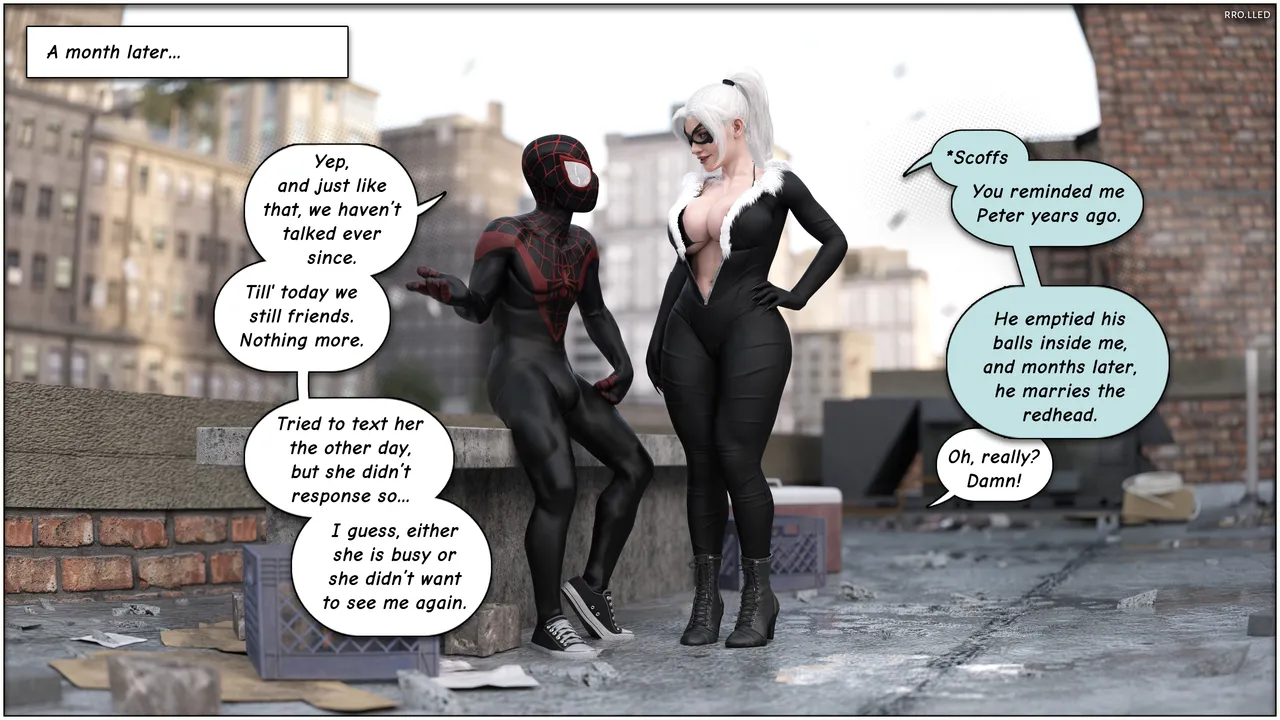 Jealous Spider porn comic picture 53