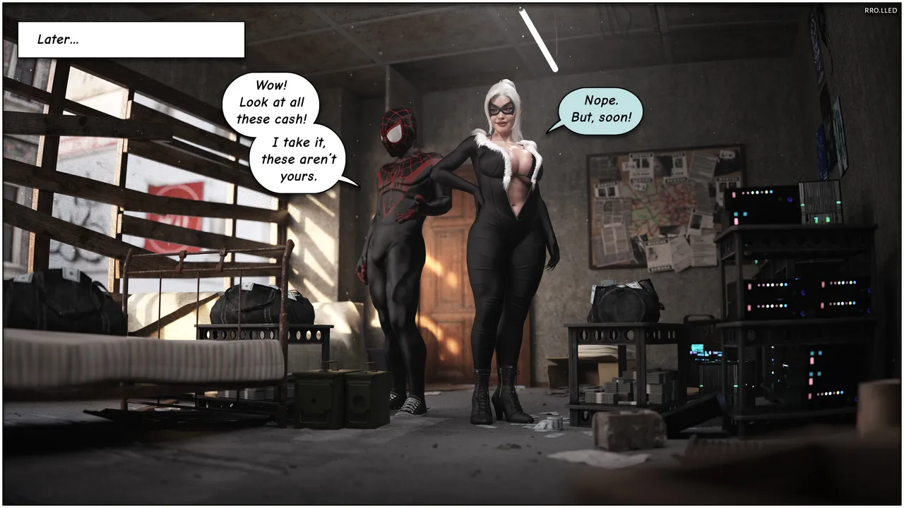 Jealous Spider porn comic picture 55