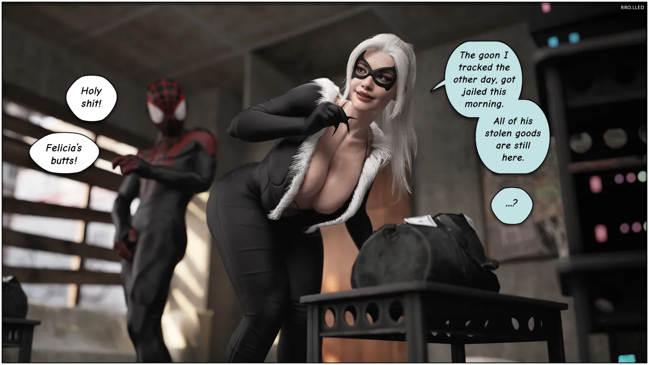 Jealous Spider porn comic picture 56