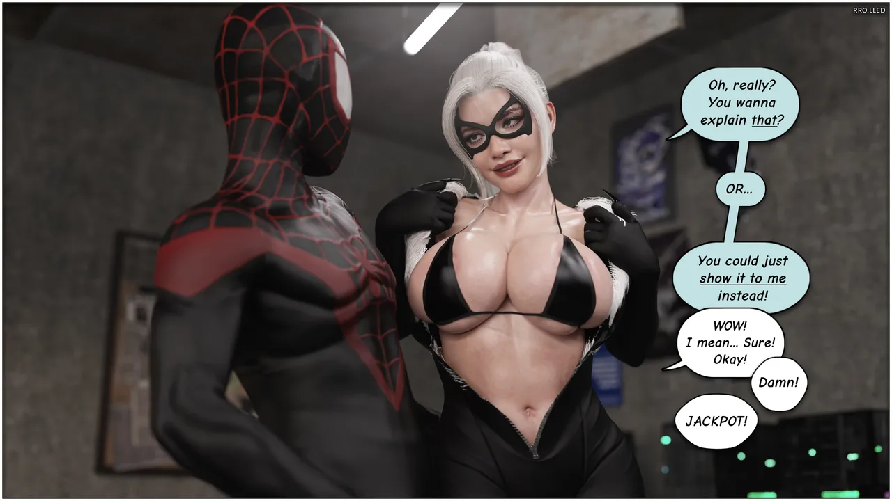 Jealous Spider porn comic picture 59