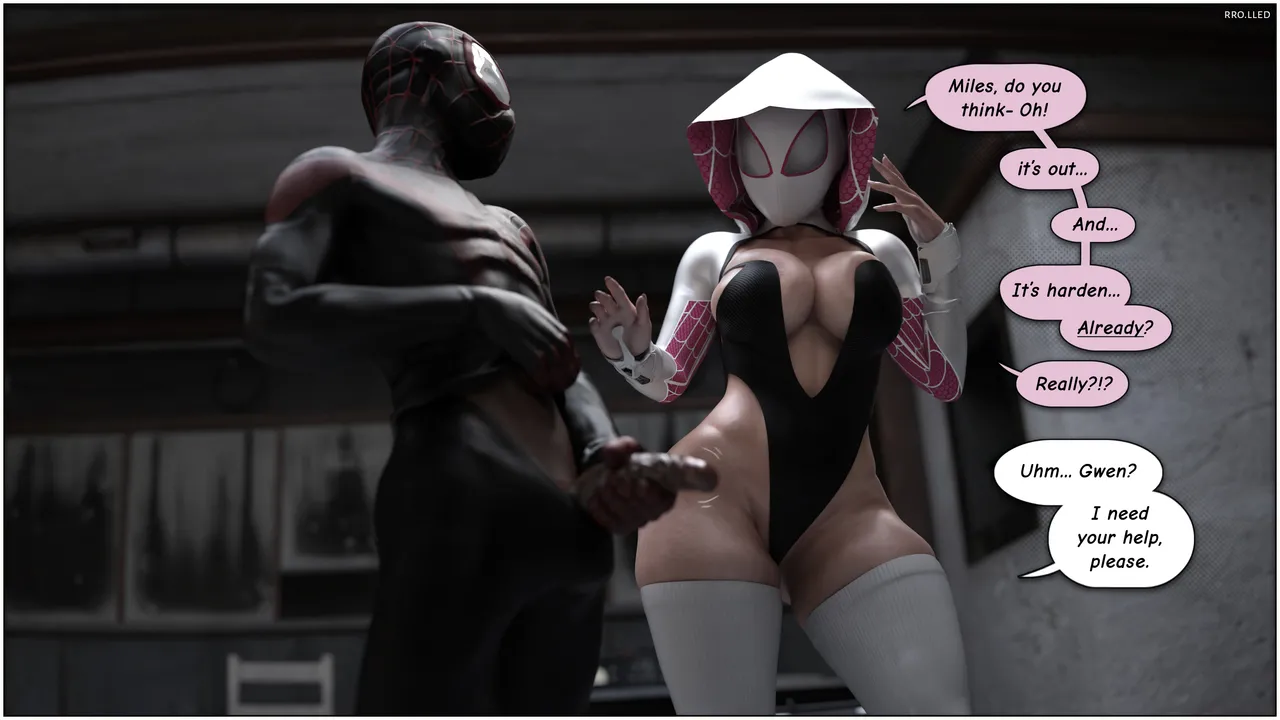 Jealous Spider porn comic picture 6