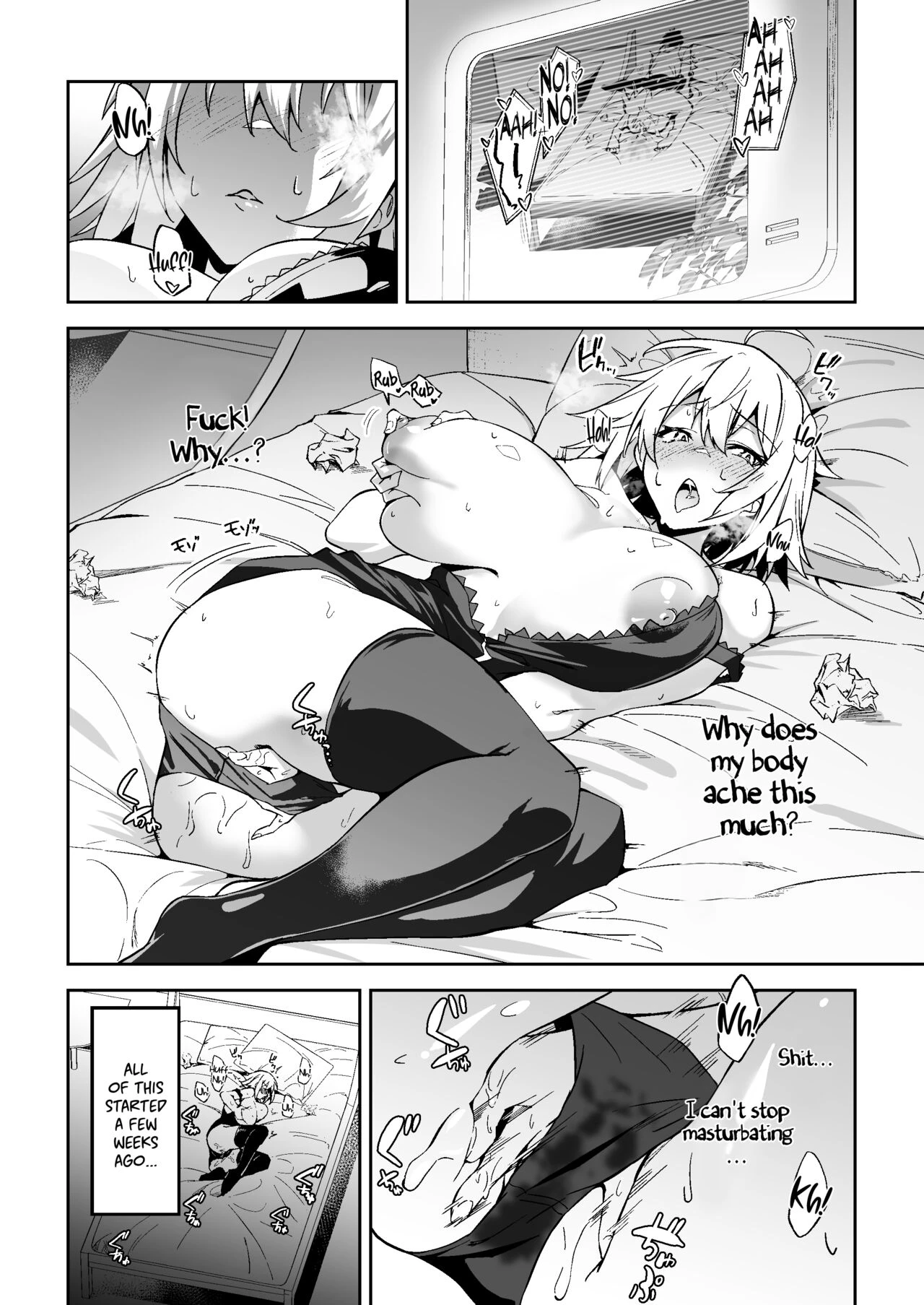 Jeanne Alter, Drowning in Pleasure | Jeanne Alter, Kairaku ni Oboreru porn comic picture 4