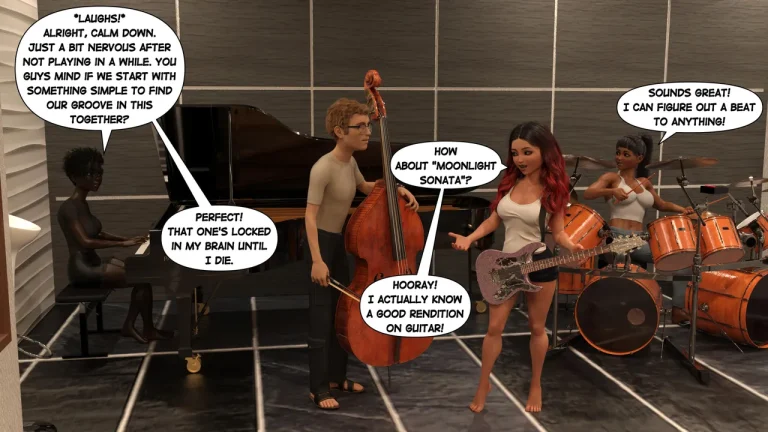 Jenny Mae Does Metal! porn comic picture 100