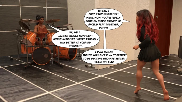 Jenny Mae Does Metal! porn comic picture 11
