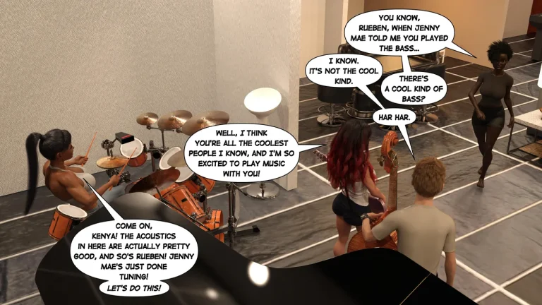 Jenny Mae Does Metal! porn comic picture 99