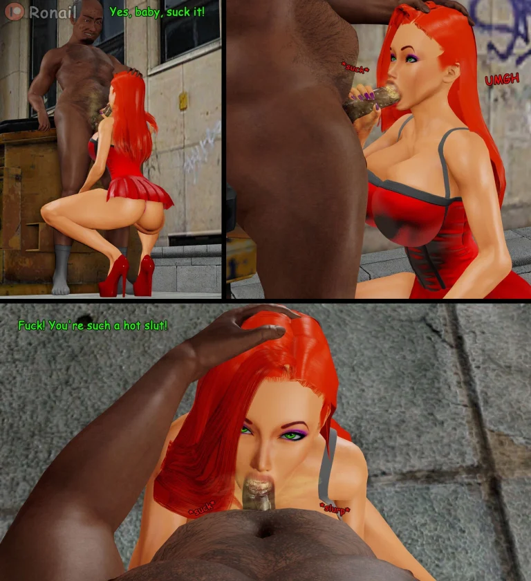 Jessica Rabbit fucks a Homeless Fan porn comic picture 23