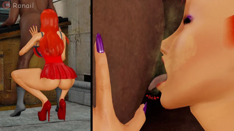 Jessica Rabbit fucks a Homeless Fan porn comic picture 30