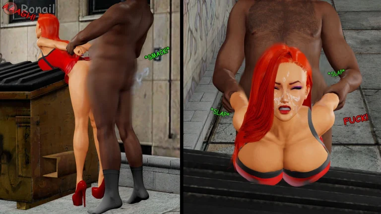 Jessica Rabbit fucks a Homeless Fan porn comic picture 43