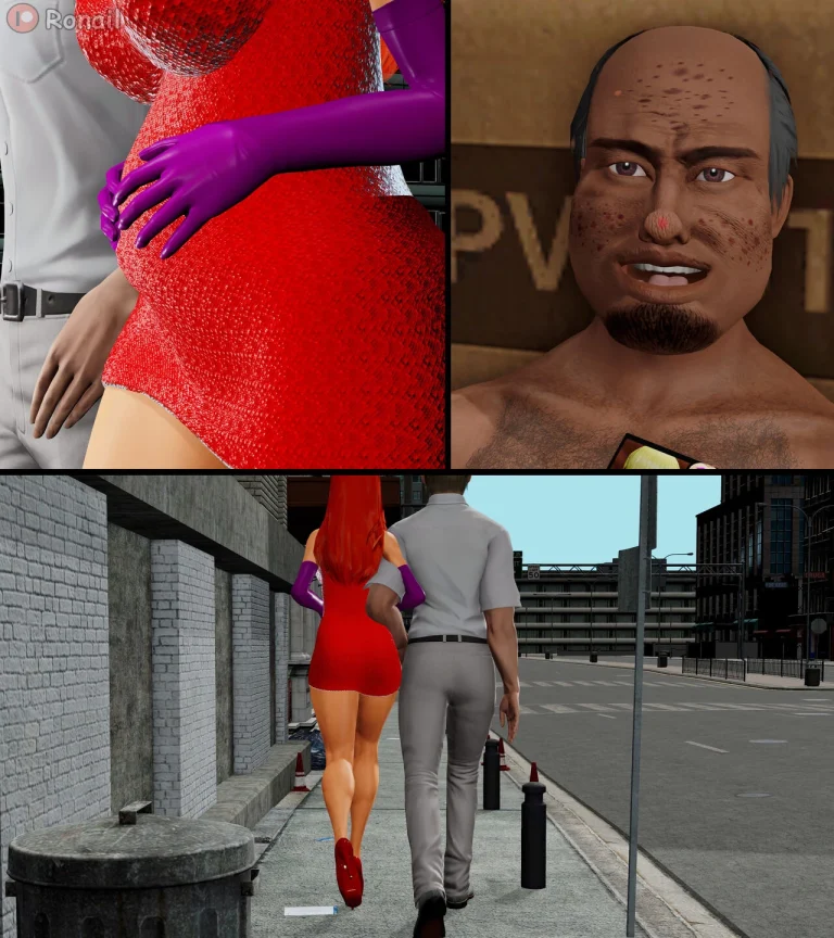 Jessica Rabbit fucks a Homeless Fan porn comic picture 59