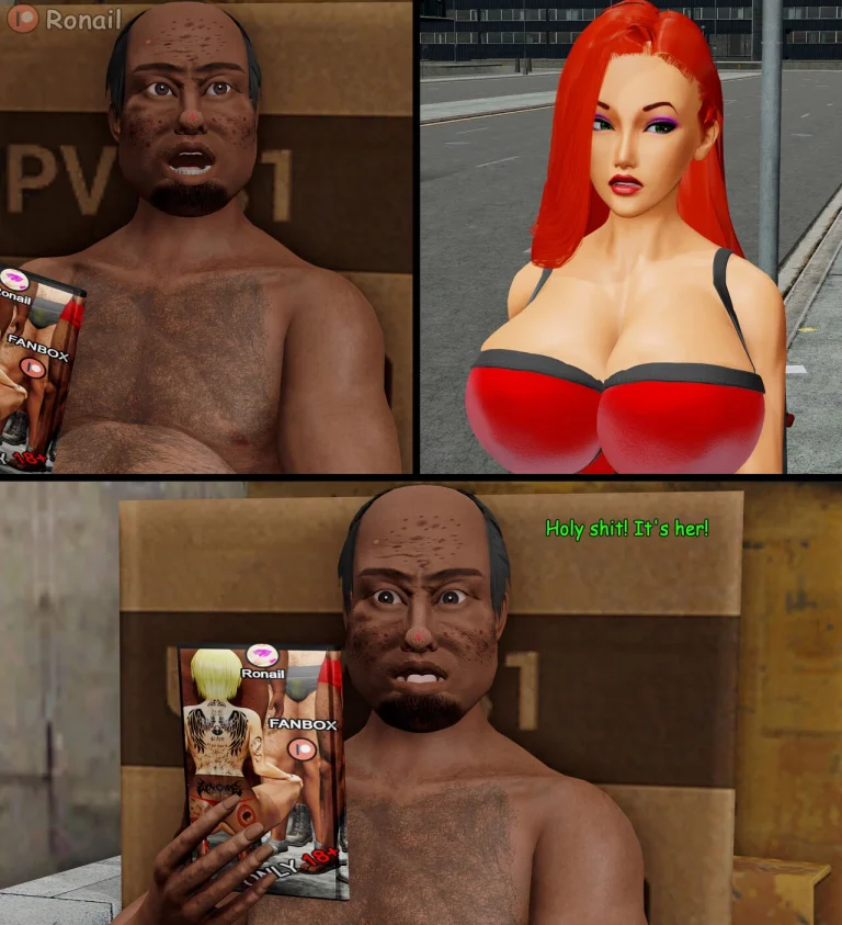 Jessica Rabbit fucks a Homeless Fan porn comic picture 6