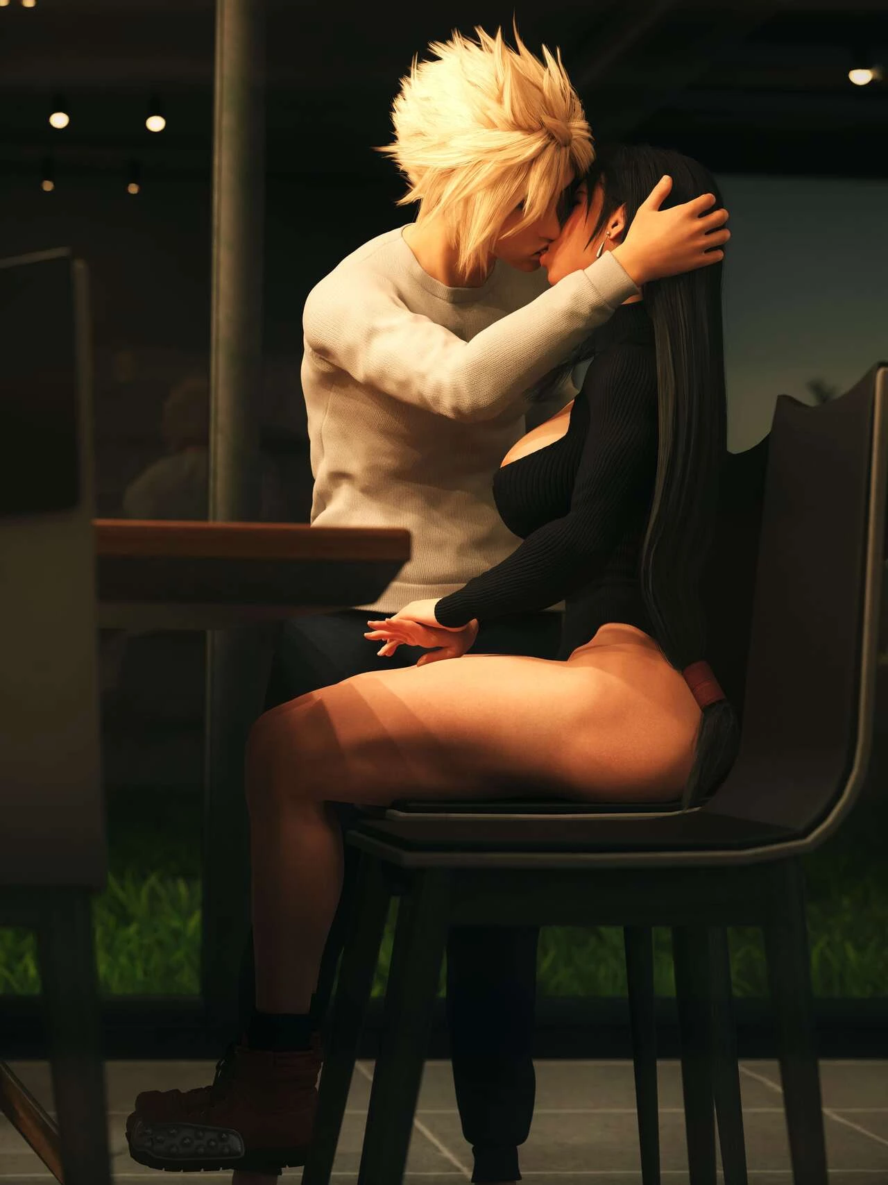 Jessie NTR's Tifa From Cloud porn comic picture 1
