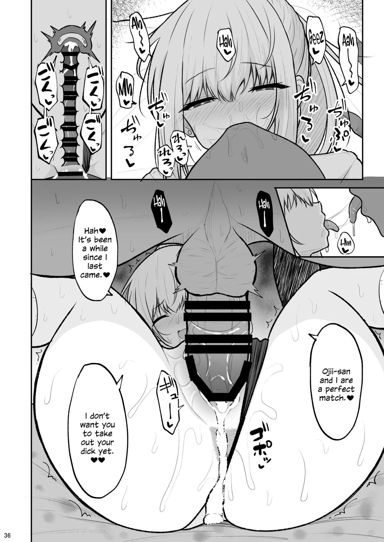 Jikka ga Futoi Gal ga Boku no Risei o Hakai shite Nakadashi Saseru made porn comic picture 35