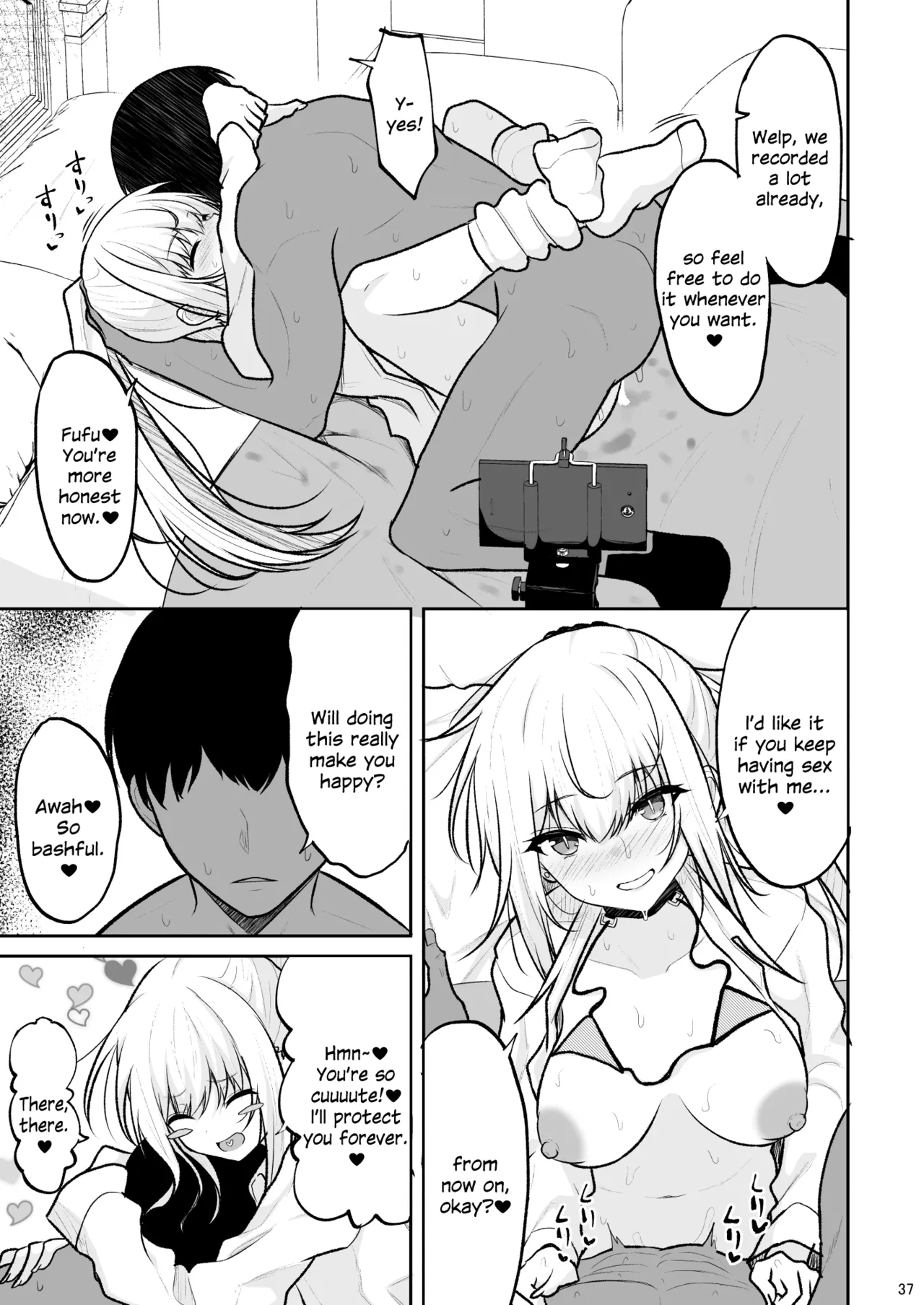Jikka ga Futoi Gal ga Boku no Risei o Hakai shite Nakadashi Saseru made porn comic picture 36