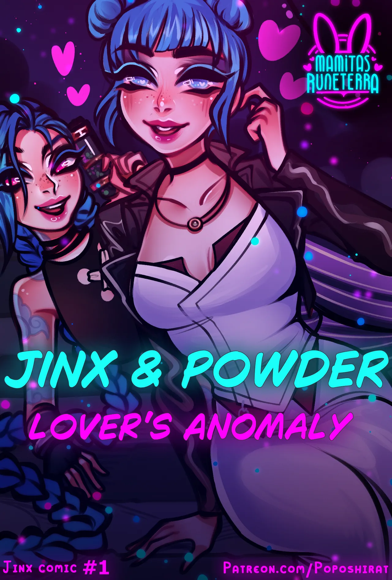 Jinx & Powder - Lover's Anomaly porn comic picture 1