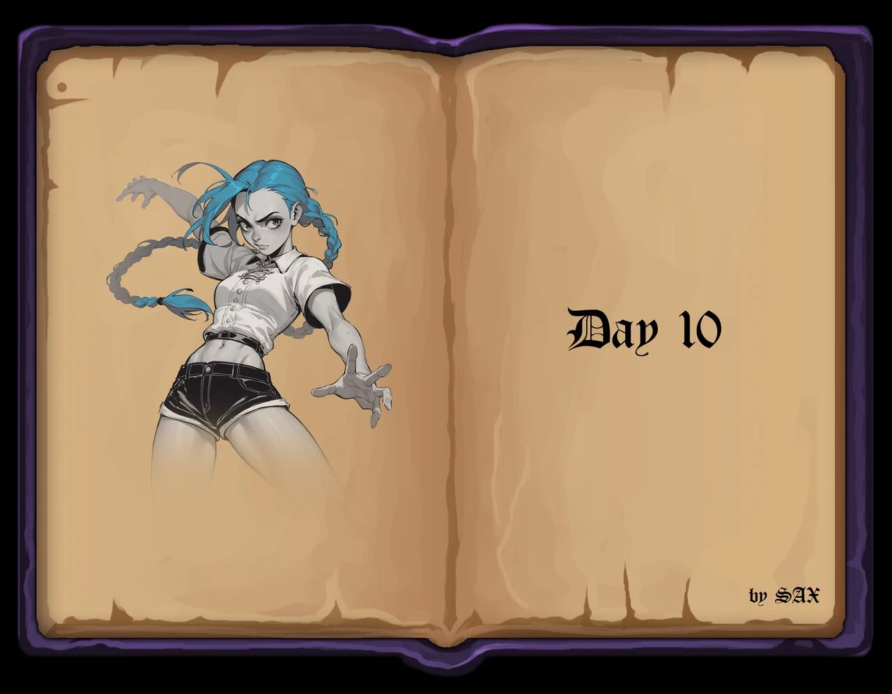 Jinx's Journey - Day 10 porn comic picture 1