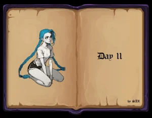 Jinx's Journey - Day 11 porn comic picture 1