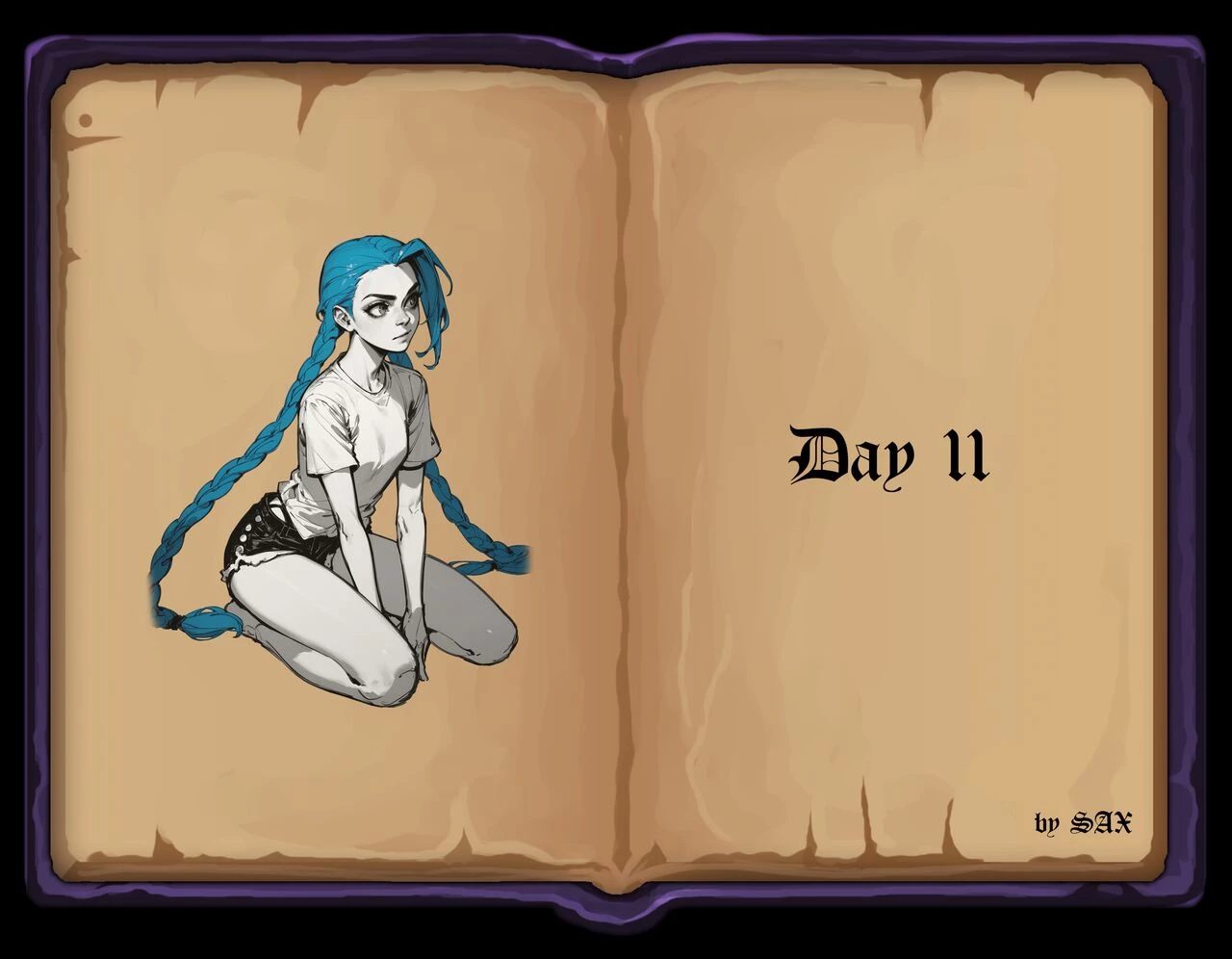 Jinx's Journey - Day 11 porn comic picture 1