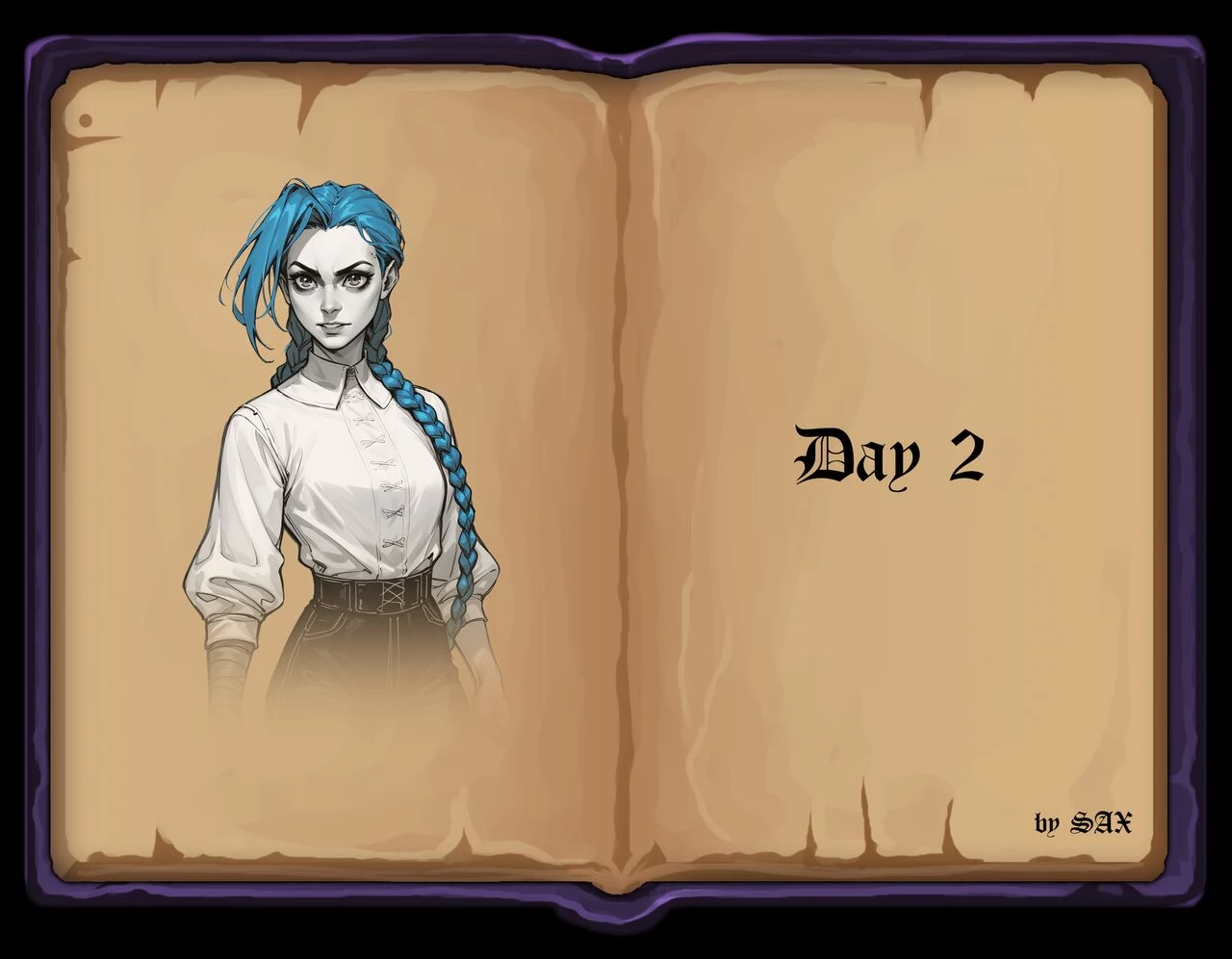 Jinx's Journey - Day 2 porn comic picture 1