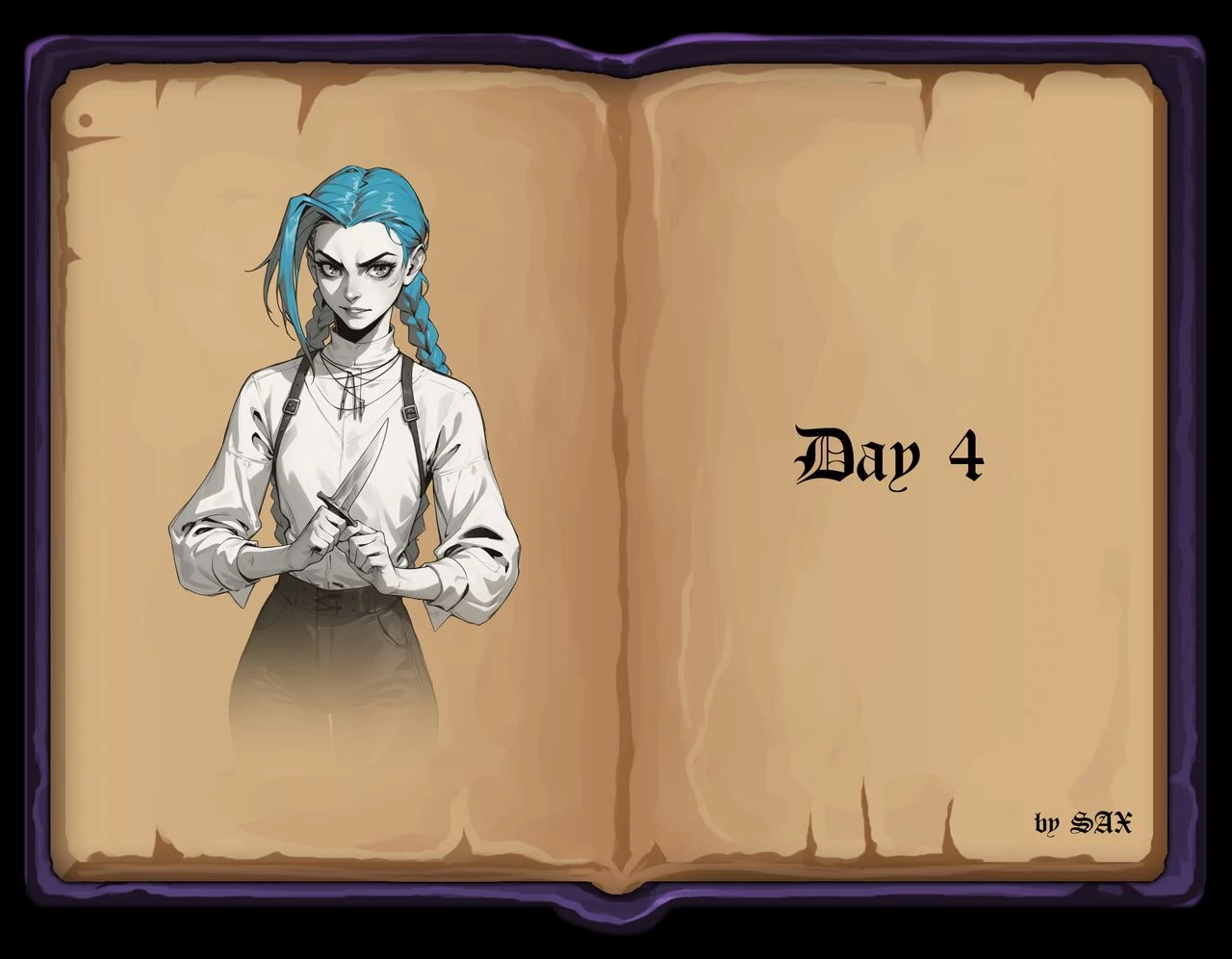 Jinx's Journey - Day 4 porn comic picture 1