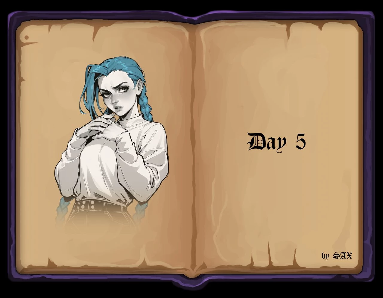 Jinx's Journey - Day 5 porn comic picture 1