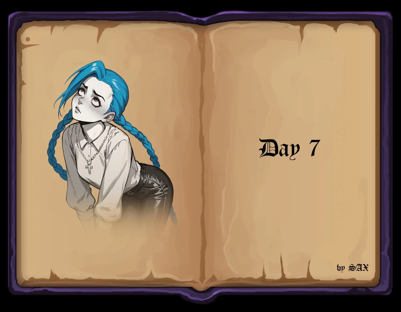 Jinx's Journey - Day 7 porn comic picture 1