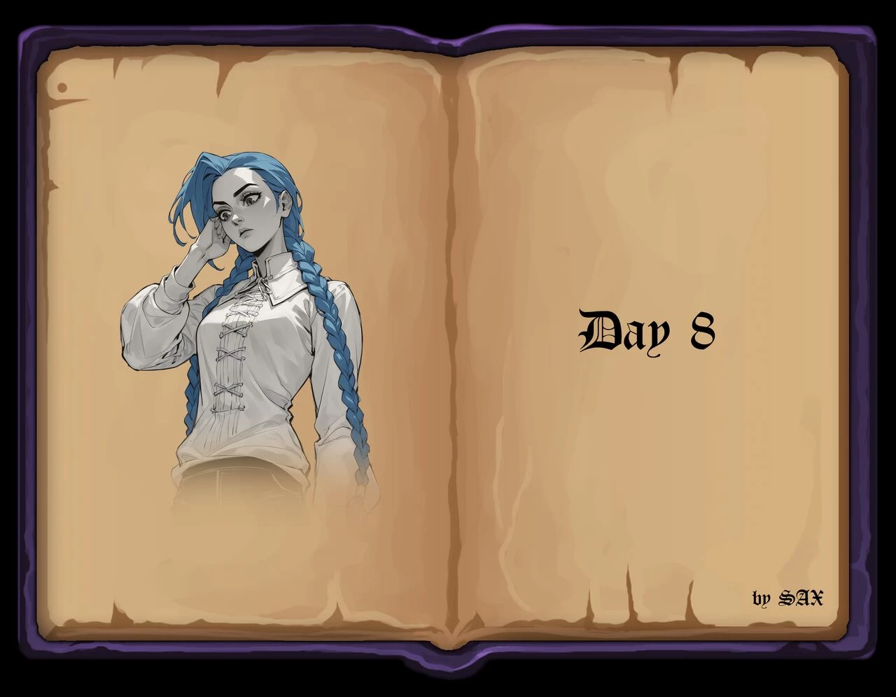 Jinx's Journey - Day 8 porn comic picture 1