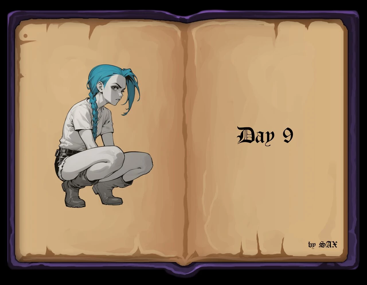 Jinx's Journey - Day 9 porn comic picture 1