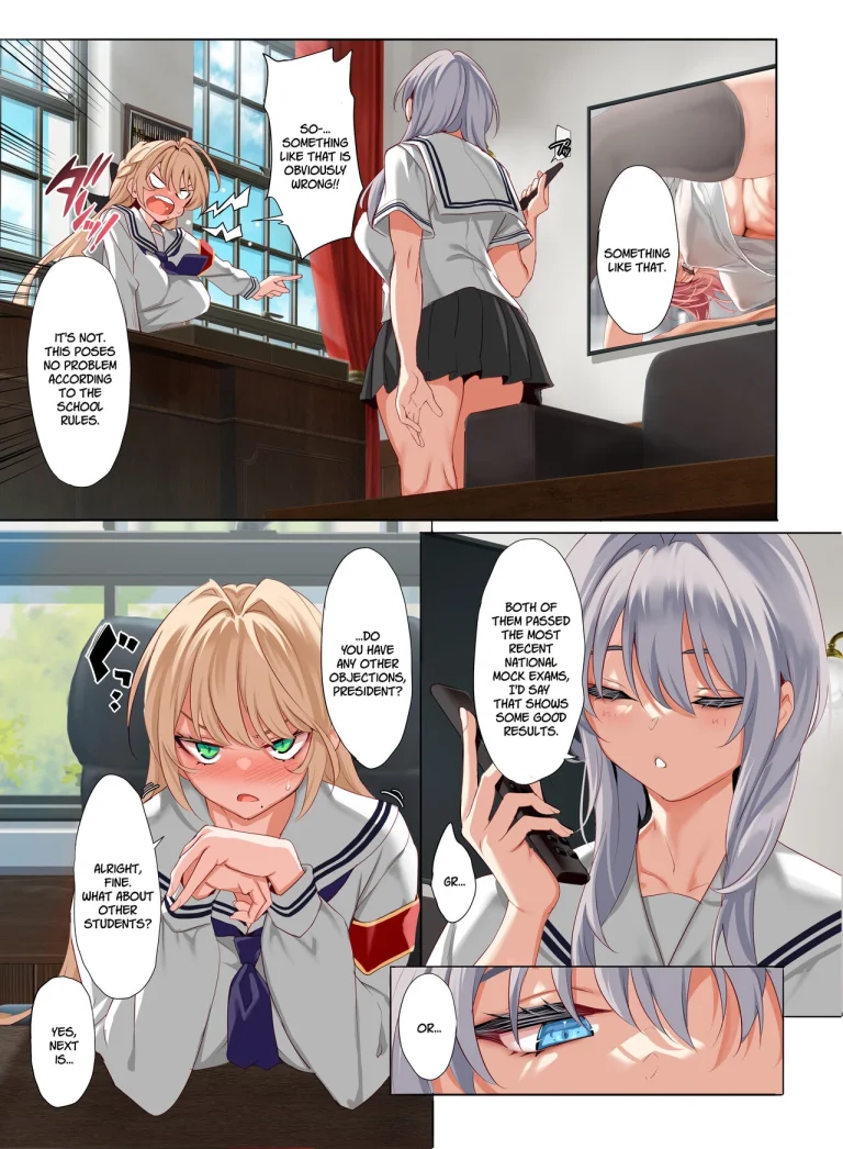 Jogakkou de Otoko Hitori na node Kousoku de Seiyoku no Hakeguchi ni Sareru Nichijou 3-Jigenme porn comic picture 11