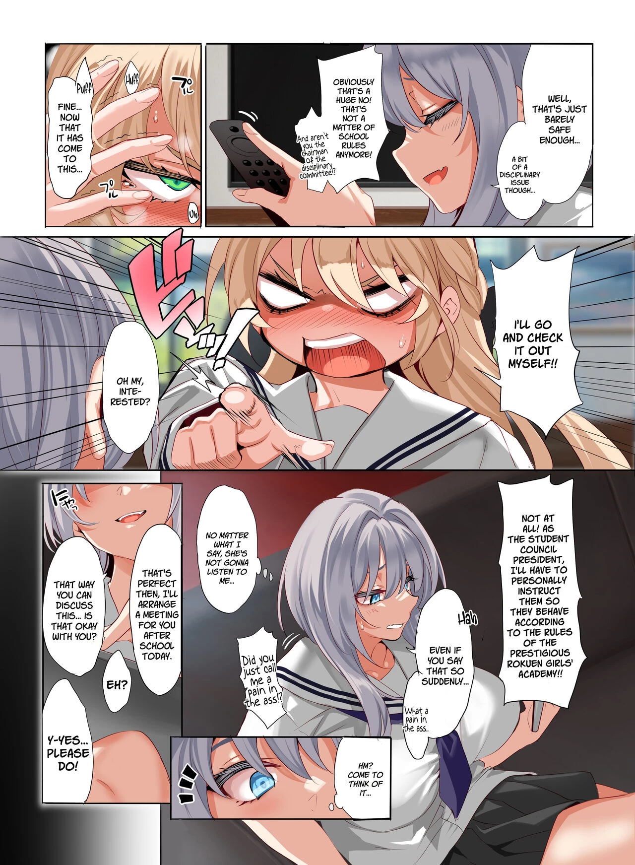 Jogakkou de Otoko Hitori na node Kousoku de Seiyoku no Hakeguchi ni Sareru Nichijou 3-Jigenme porn comic picture 17