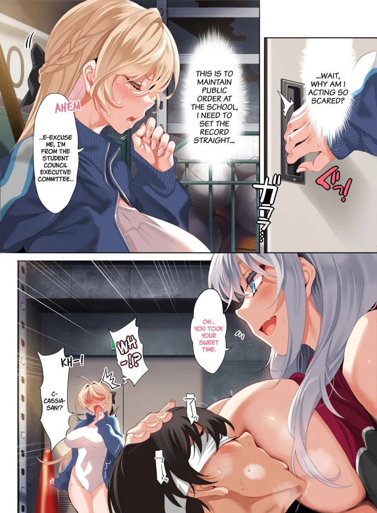 Jogakkou de Otoko Hitori na node Kousoku de Seiyoku no Hakeguchi ni Sareru Nichijou 3-Jigenme porn comic picture 19
