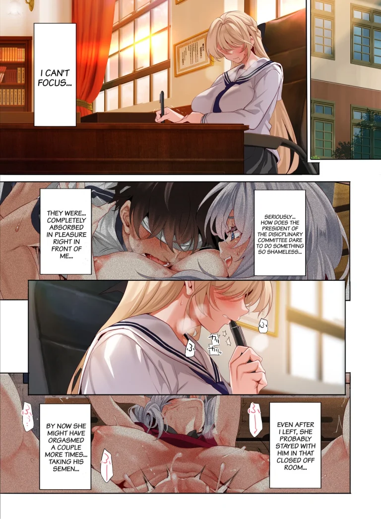 Jogakkou de Otoko Hitori na node Kousoku de Seiyoku no Hakeguchi ni Sareru Nichijou 3-Jigenme porn comic picture 30